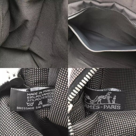 HERMES MM tote bag Her Line Grey unisex - Picture 12 of 12